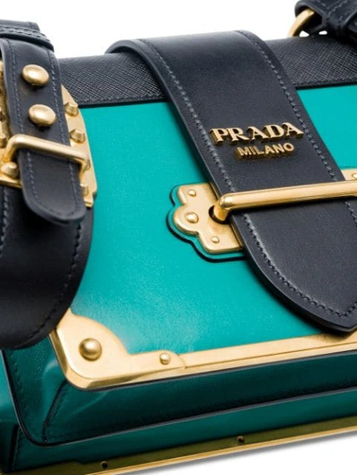 Shop Prada Cahier Bag - Green