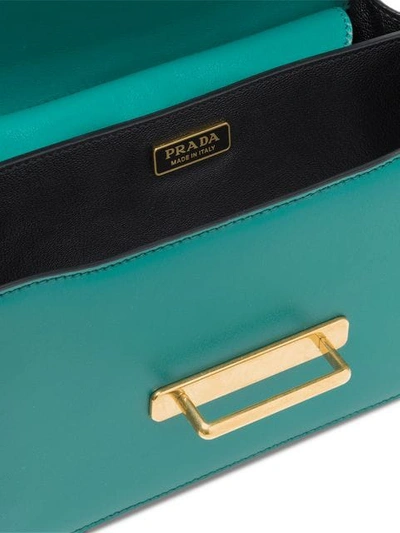 Shop Prada Cahier Bag - Green