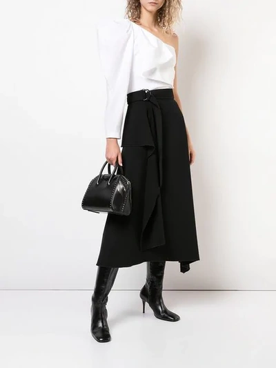 Shop Givenchy Mini Antigona Bag - Black