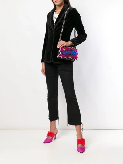 Shop Dolce & Gabbana Boom Clutch In Black