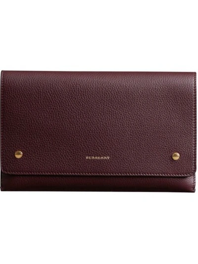 Shop Burberry Two In Red