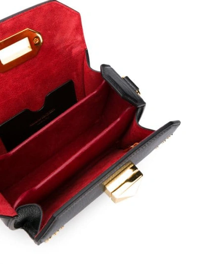 Shop Alexander Mcqueen Studded Box 19 Handbag In Black