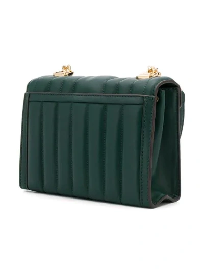 Shop Michael Michael Kors Whitney Shoulder Bag In Green