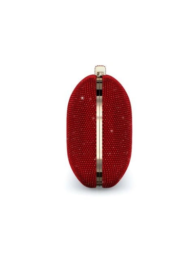 Judith Leiber Slide Lock Customizable Monogram Bag In Metallic