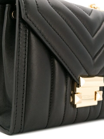 Shop Michael Michael Kors Whitney Shoulder Bag In Black