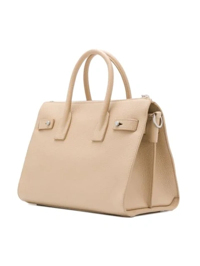 Shop Saint Laurent Designer Nude Tote - Neutrals