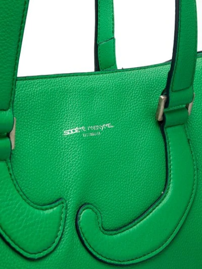 Shop Société Anonyme Hug Tote Bag In Green