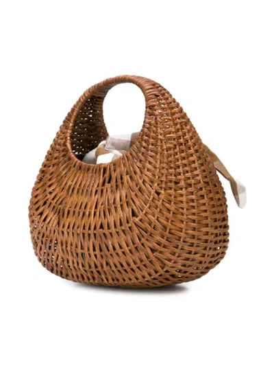 Shop Loeffler Randall Lorina Basket Bag - Brown