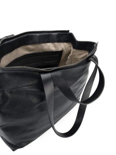 Shop Marsèll Loose Designer Tote Bag In Black