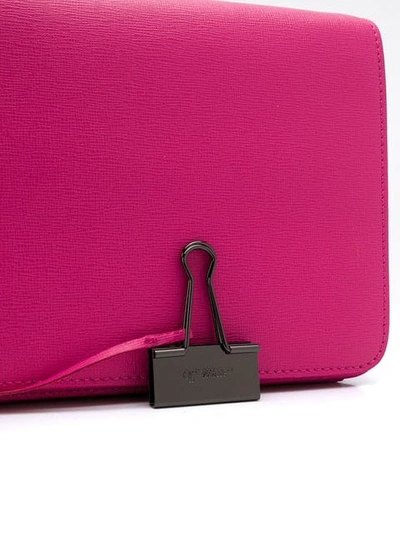 Shop Off-white Classic Flap Bag In Pink