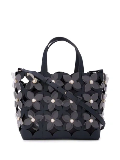 Shop Zac Zac Posen Floral Bouquet Shopper Bag In Parisian Nights