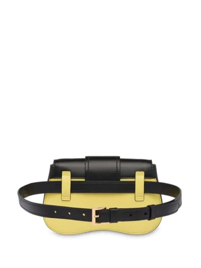 Shop Prada Sidonie Belt-bag In Green