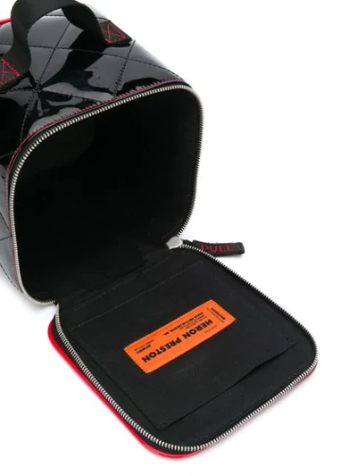 Shop Heron Preston Lunchbox Tote Bag In Black
