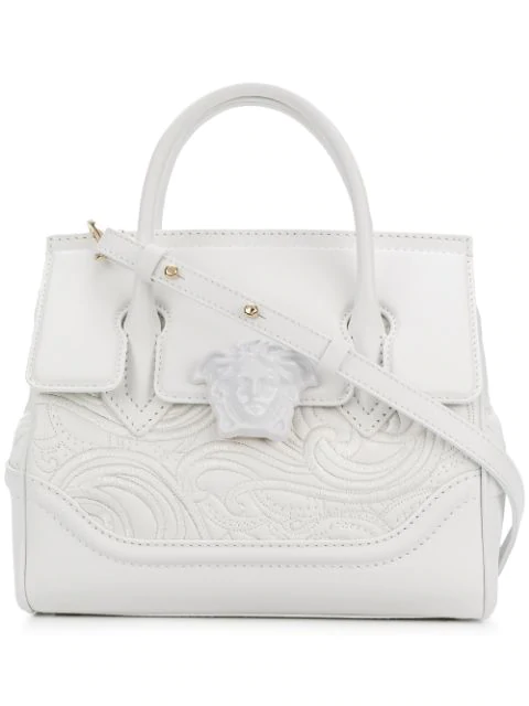 versace embroidered palazzo empire bag