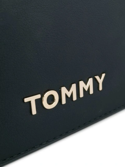 Shop Tommy Hilfiger Foldover Top Crossbody Bag - Blue