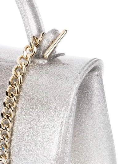 Shop Furla Metropolis S Bag In Silver