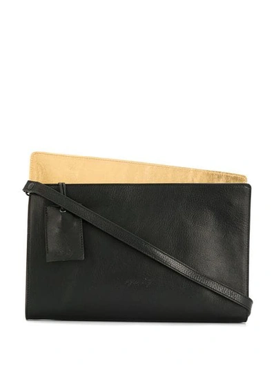 Shop Marsèll Asymmetric Clutch Bag In Black