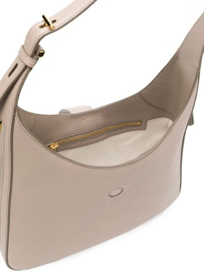 Shop Tom Ford Tara Shoulder Bag In Grey