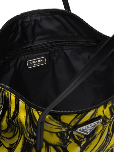 Shop Prada Twin Bag Tote Bag Set In Black