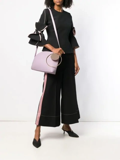 Shop Roksanda Eartha Medium Shoulder Bag In Pink