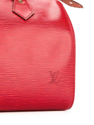 Pre-owned Louis Vuitton Speedy 25 Handbag - Red