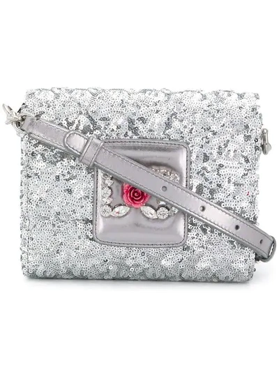 Shop Dolce & Gabbana Dg Millennials Shoulder Bag In Metallic