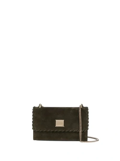 Shop Jimmy Choo Leni Crossbody Bag In Green