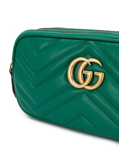 Shop Gucci Gg Marmont Crossbody Bag In 3120