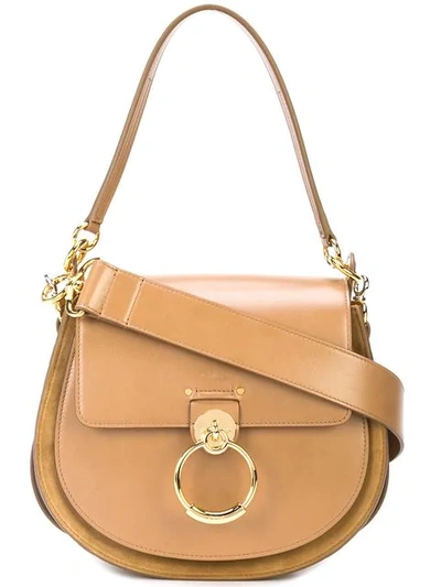 Shop Chloé Shoulder Bag In Brown