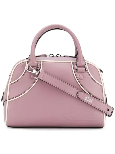 Shop Bally Sporty Mini Tote Bag - Pink