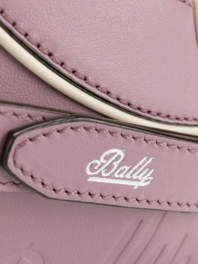 Shop Bally Sporty Mini Tote Bag - Pink