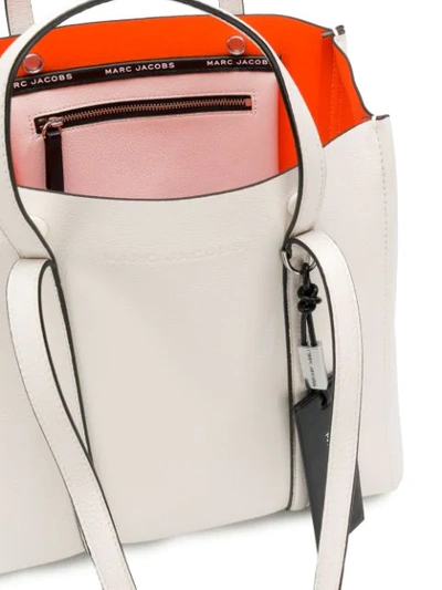Shop Marc Jacobs The Tag Tote In White