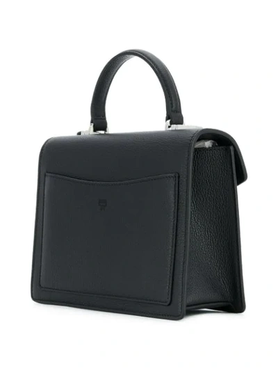 Shop Mcm Eagle Mini Bag In Black