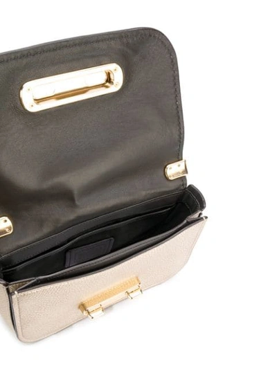Shop Coach Swagger 20 Shoulder Bag In Metallic
