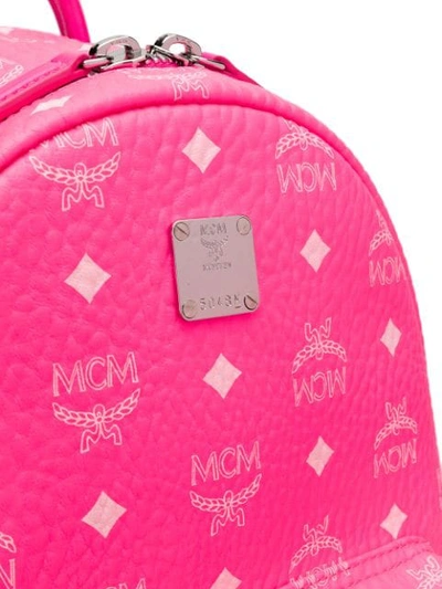 Shop Mcm Stark Backpack In Qp001 Pink