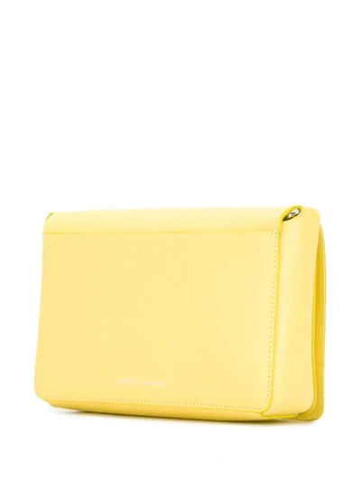 Shop Rebecca Minkoff Map Flap Handbag In Yellow