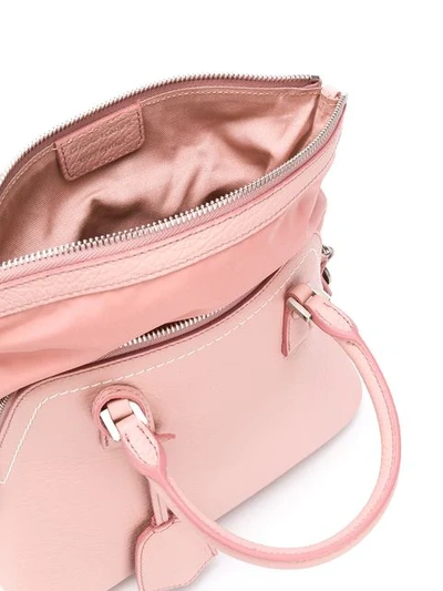 Shop Maison Margiela Mini 5ac Tote Bag In Pink