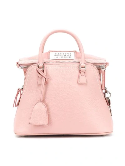 Shop Maison Margiela Mini 5ac Tote Bag In Pink
