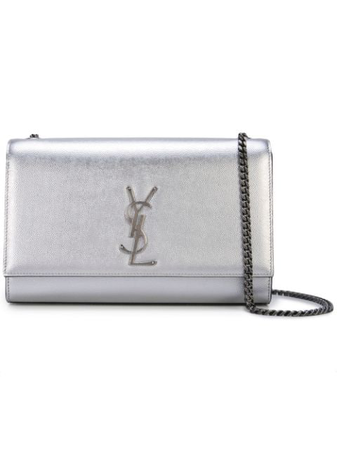 saint laurent silver bag