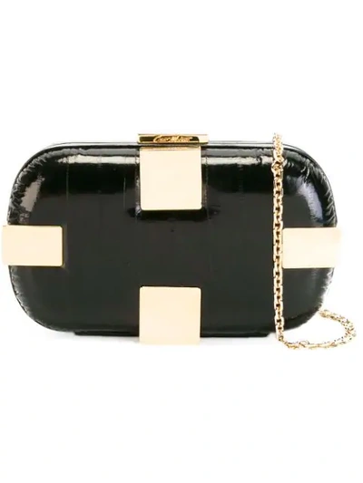 Shop Corto Moltedo Susan Shock Clutch Bag In Black