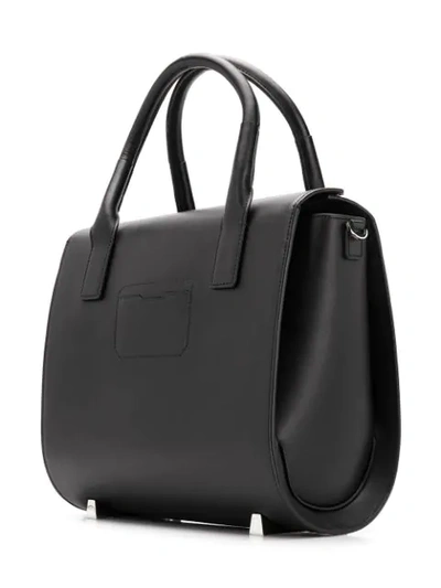 Shop Alexander Wang Chain Shoulder Bag In Black