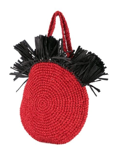 Shop 0711 Tulum Beach Bag In Red