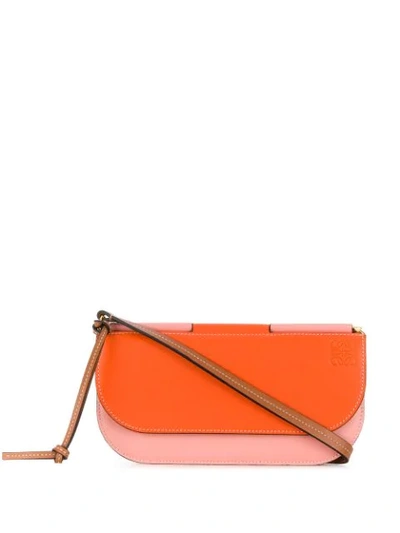 Shop Loewe Cross Body Bag In Orange