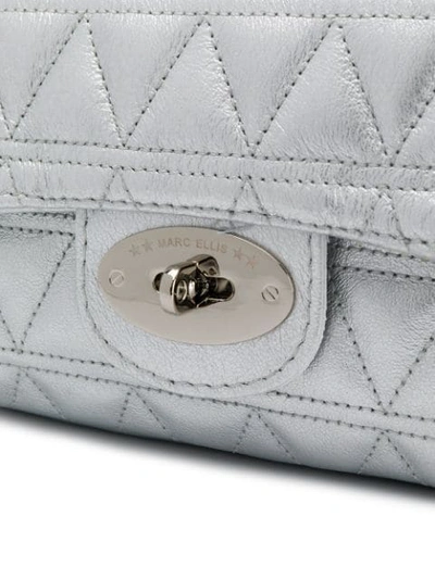 Shop Marc Ellis Anais Belt Bag In Silver