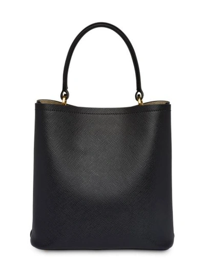 Shop Prada Double Medium Bag In Black