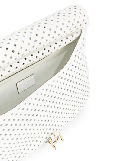 Pre-owned Louis Vuitton  Saumur 30 Shoulder Bag In White