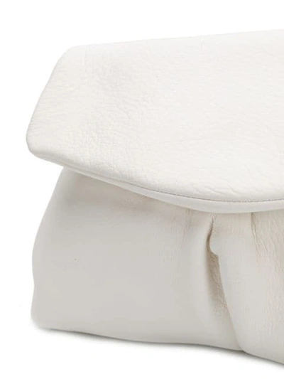 Shop Marsèll Foldover Top Shoulder Bag In White