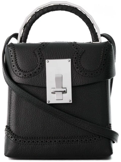 Shop The Volon Cross Body Box Bag In Black