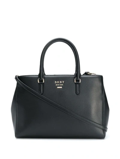 Shop Dkny Classic Large Tote Bag In Black
