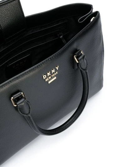 Shop Dkny Classic Large Tote Bag In Black